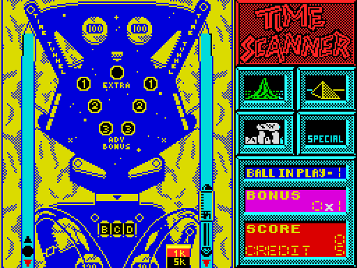 Time Scanner — Schermata di gioco