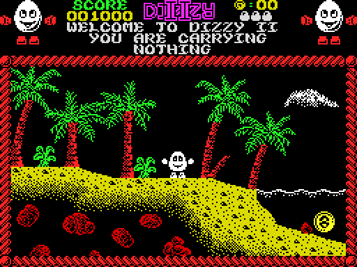 Treasure Island Dizzy: Extended Edition — Schermata di gioco