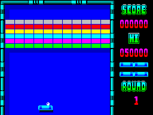 Arkanoid — Schermata di gioco