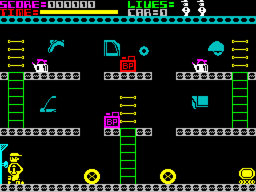 Automania — Schermata di gioco