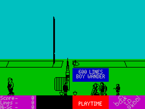 Back to Skool — In-game screenshot