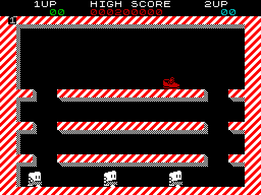 Bubble Bobble — Schermata di gioco