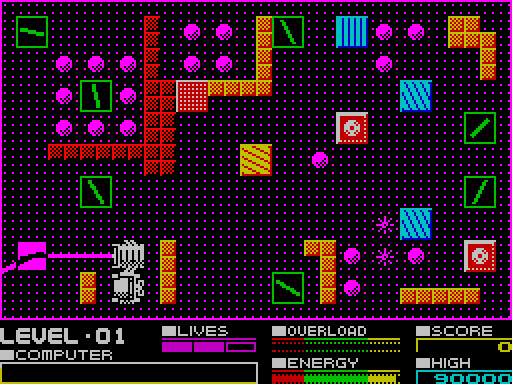 Deflektor — Schermata di gioco