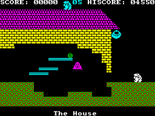 Monty on the Run — Schermata di gioco