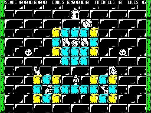 Solomon's Key — Schermata di gioco