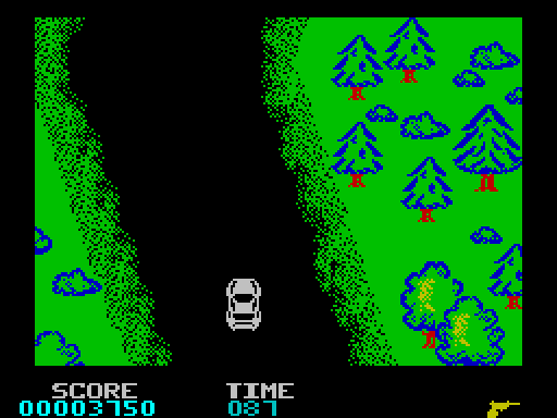 Spy Hunter — Schermata di gioco