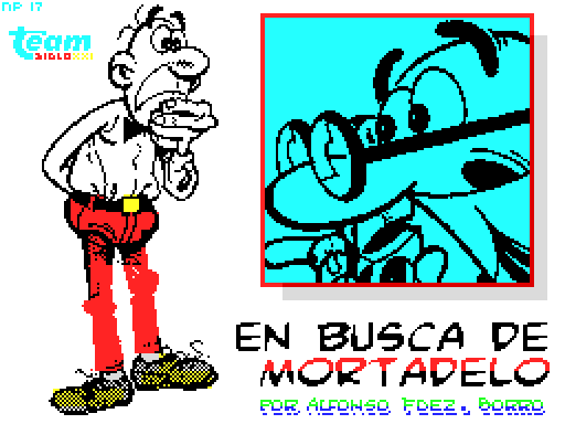 En Busca de Mortadelo — Pantalla de carga