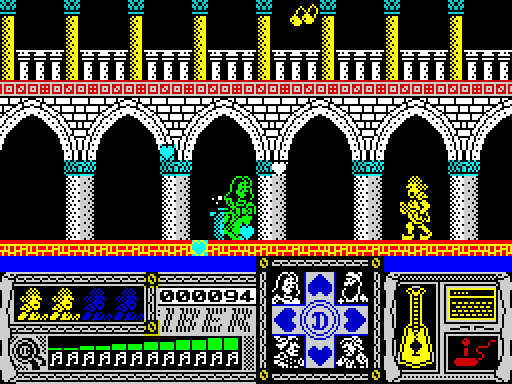 Casanova — Pantalla de juego