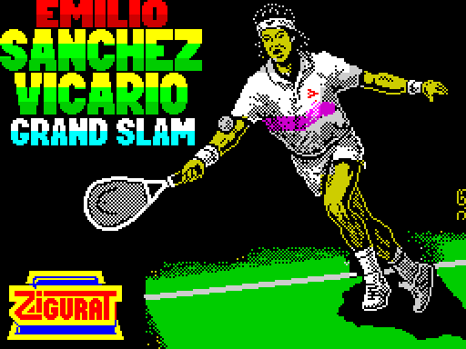 Emilio Sánchez Vicario Grand Slam — Pantalla de carga
