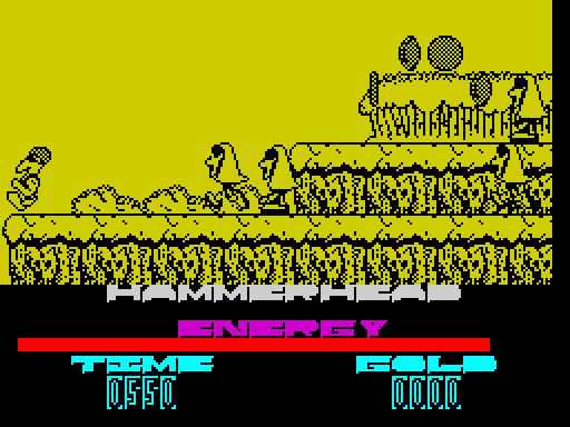Hammer-Head — Pantalla de juego