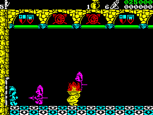 Las 3 luces — Pantalla de juego