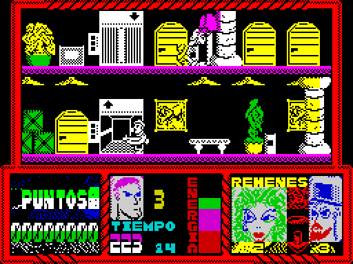 Piso Zero — Pantalla de juego