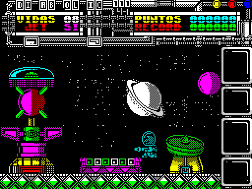 Starbowls — Pantalla de juego