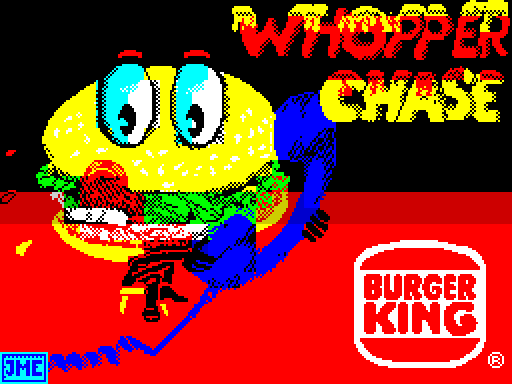 Whopper Chase — Pantalla de carga