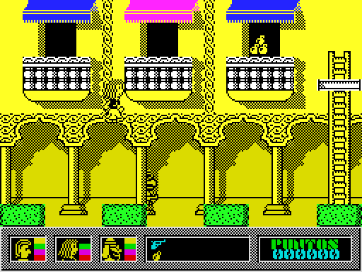 El Misterio del Nilo — Pantalla de juego