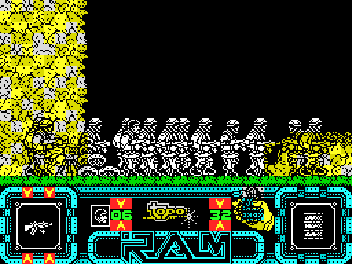 RAM — Pantalla de juego
