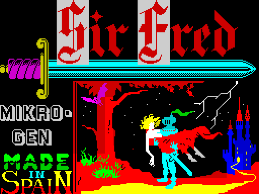Sir Fred — Pantalla de carga