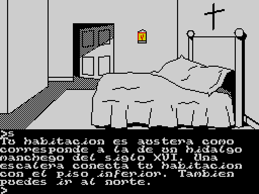 Don Quijote — Pantalla de juego