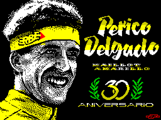 Perico Delgado — Pantalla de carga