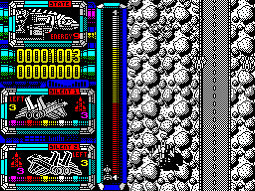 Silent Shadow — Pantalla de juego