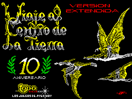 Viaje al Centro de la Tierra — Pantalla de carga