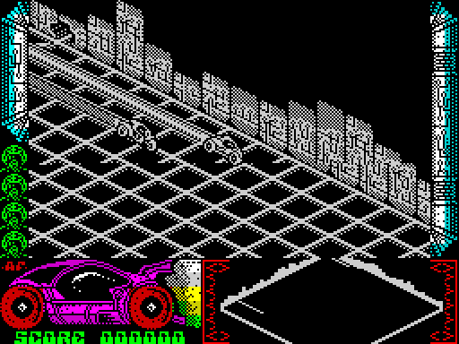 Zona Zero — Pantalla de juego