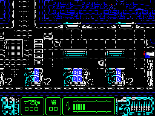 Aliens Neoplasma — Pantalla de juego