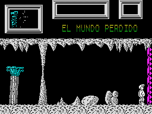 El Mundo Perdido — Pantalla de juego