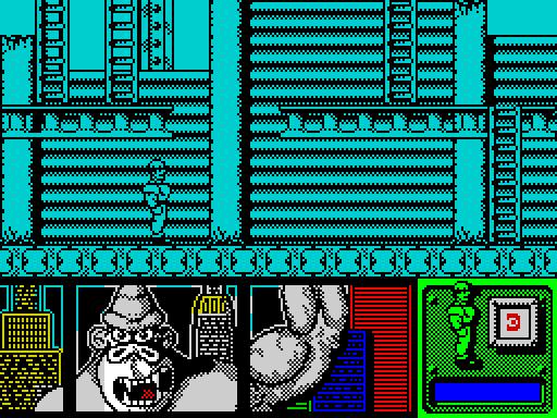 Kong’s Revenge — Pantalla de juego