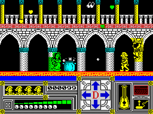 Pizza e Pasta — Pantalla de juego