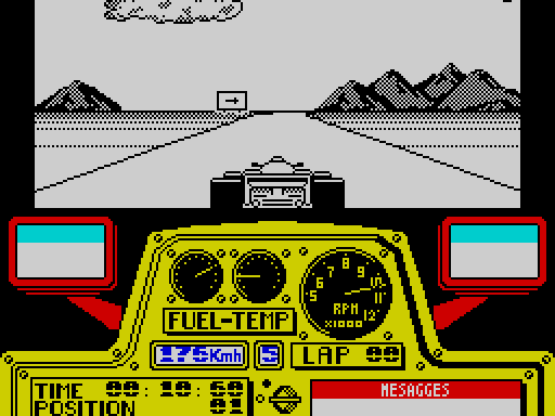Formula 1 — Pantalla de juego